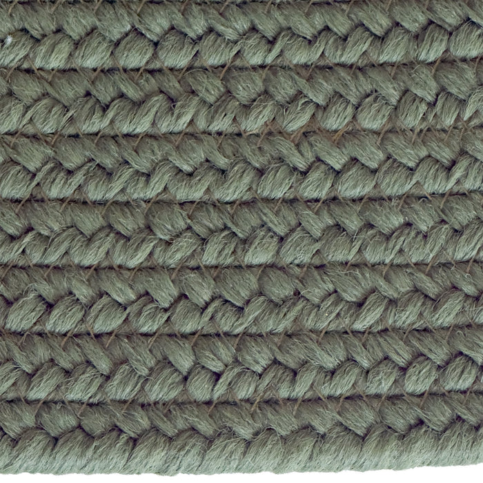 Shoreline Avocado Braided Rug Oval image