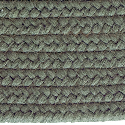 Shoreline Avocado Braided Rug Oval image