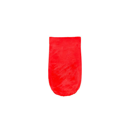 Short latex foam heel cup - Shore 30-40 - 5 mm - Red