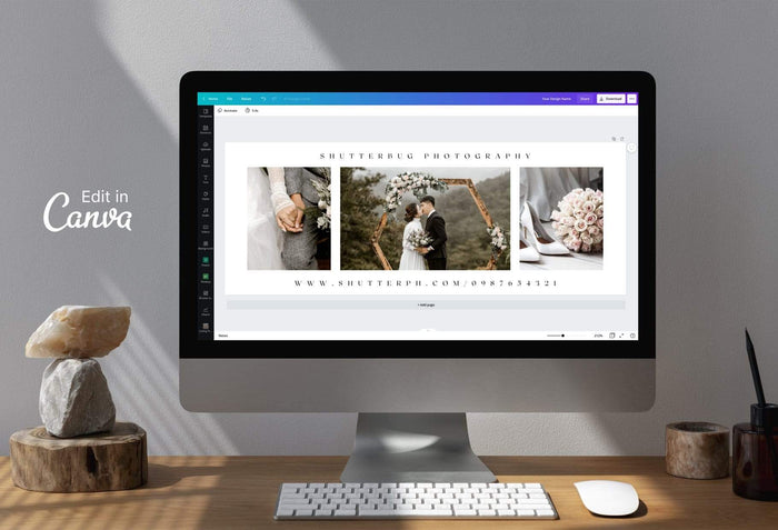 Ladystrategist ShutterBug Facebook Cover for Photographers - Editable Canva Template instagram canva templates social media templates etsy free canva templates
