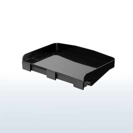 Attachable bedside shelf nightstand tray for storage and organizing.