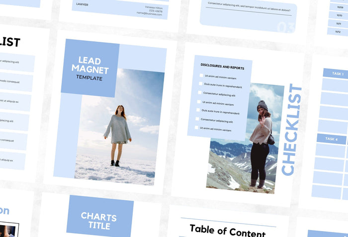 Ladystrategist Sienna Lead Magnet Editable Canva Template instagram canva templates social media templates etsy free canva templates