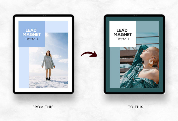 Ladystrategist Sienna Lead Magnet Editable Canva Template instagram canva templates social media templates etsy free canva templates