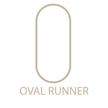 Oval / 24" x 8' Runner