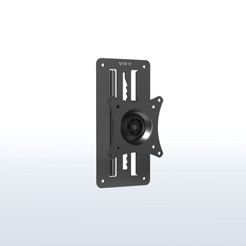 Sturdy steel VESA wall mount with articulation and height adjustment.