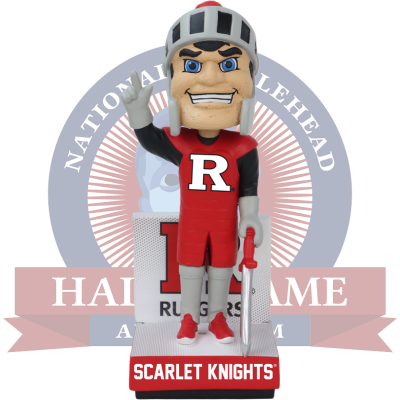 Sir Henry Rutgers Scarlet Knights Mascot Bobblehead (Presale)