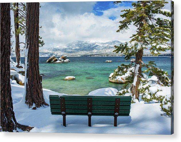 Sit And Relax By Brad Scott - Acrylic Print