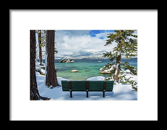 Sit And Relax By Brad Scott - Framed Print
