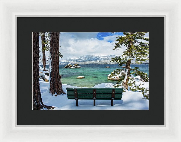 14.000" x 9.375" / White / Black