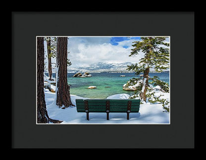 Sit And Relax By Brad Scott - Framed Print