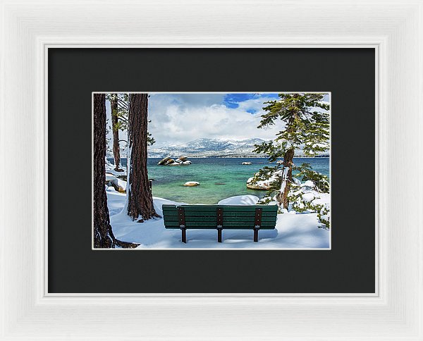 Sit And Relax By Brad Scott - Framed Print