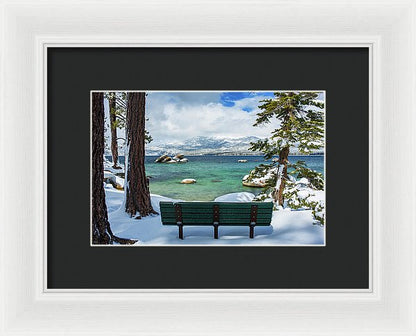 Sit And Relax By Brad Scott - Framed Print