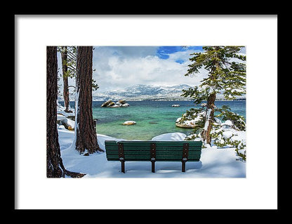 Sit And Relax By Brad Scott - Framed Print