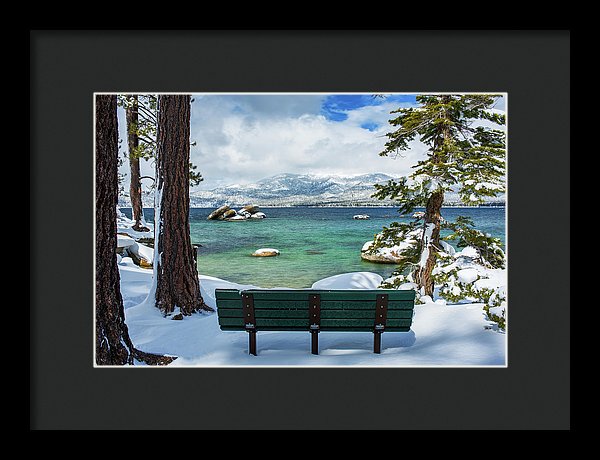 Sit And Relax By Brad Scott - Framed Print
