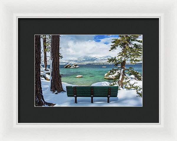Sit And Relax By Brad Scott - Framed Print
