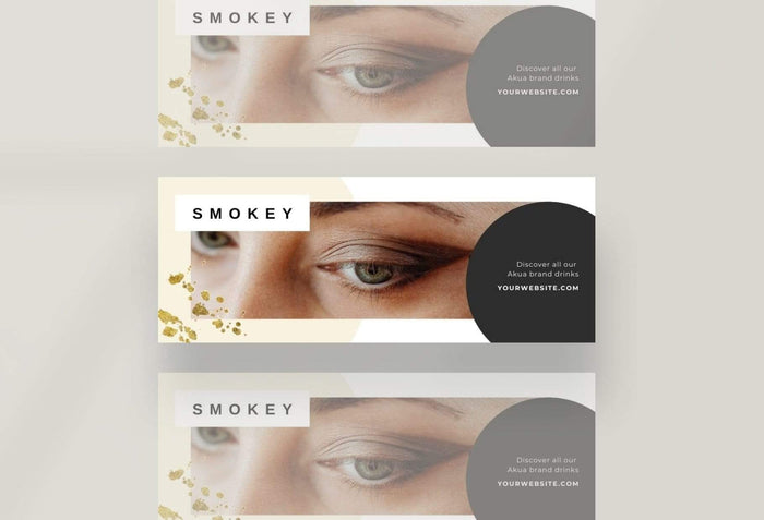 Ladystrategist Smokey Facebook Cover Canva Template instagram canva templates social media templates etsy free canva templates
