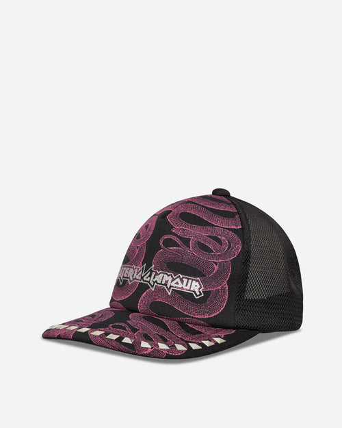 Hysteric Glamour Wmns Snake Loop Studded Mesh Cap Black Hats Caps 01263QH02 96