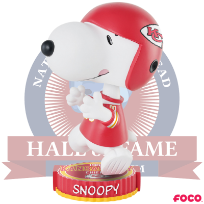 Snoopy Peanuts Bighead NFL Bobbleheads