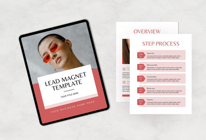 Ladystrategist Sophia Lead Magnet Editable Canva Template instagram canva templates social media templates etsy free canva templates