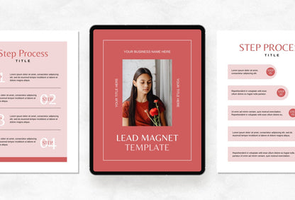 Ladystrategist Sophia Lead Magnet Editable Canva Template instagram canva templates social media templates etsy free canva templates