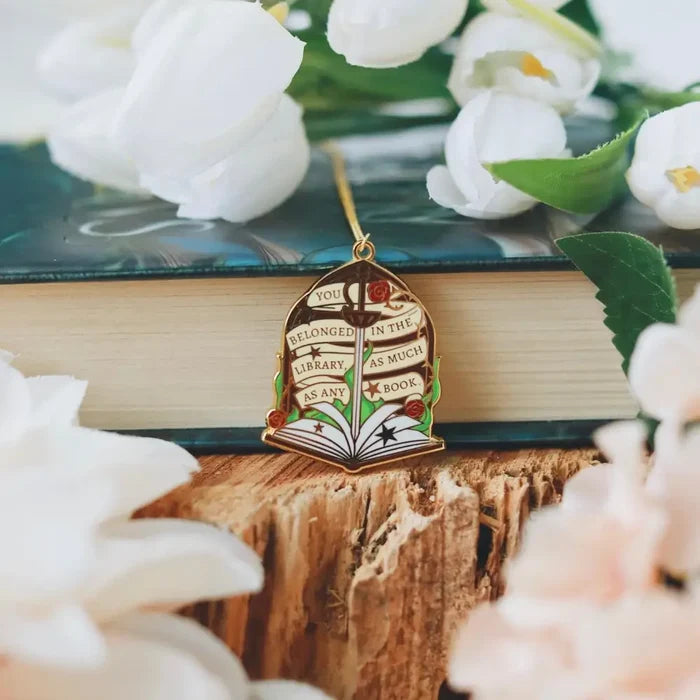 Sorcery of Thorns Inspired: Enamel Chain Bookmark Bookmarks