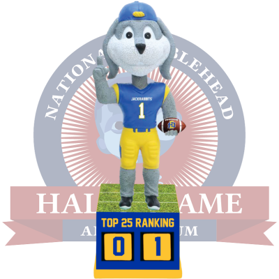 South Dakota State Jackrabbits Football Top 25 Ranking Tracker Bobblehead