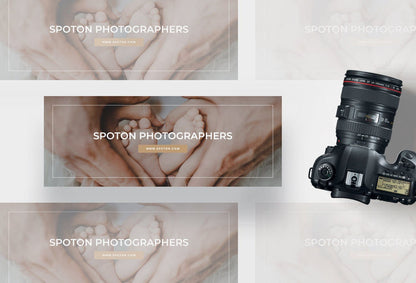 Ladystrategist SpotOn Facebook Cover for Photographers Editable Canva Template instagram canva templates social media templates etsy free canva templates