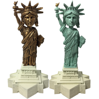 Statue of Liberty National Anthem Singing Bobbleheads