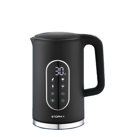 Stork Electric Kettle, 1.7Lit, 2000Watts, Black