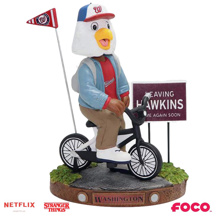 Washington Nationals - Screech - Mascot on Bike