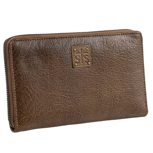 STS Ranchwear Boho Cowgirl Juniper Leather Bifold Wallet