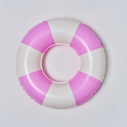 Sunnylife – Mini Tube Pool Ring – Zest Magenta Stripe - Mabel & Fox