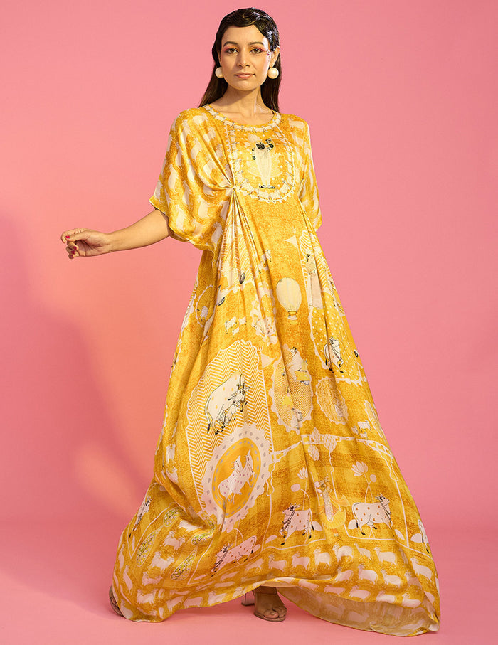 Sunshine Nandi Long Kaftan