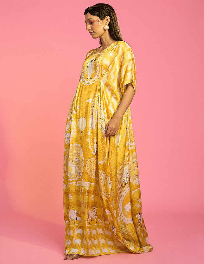 Sunshine Nandi Long Kaftan
