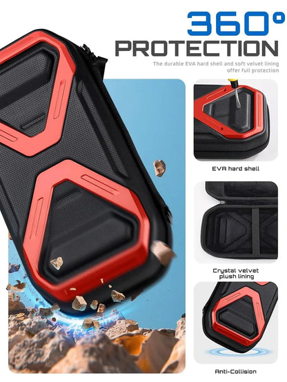 SUPCASE Travel Carrying Case - Red