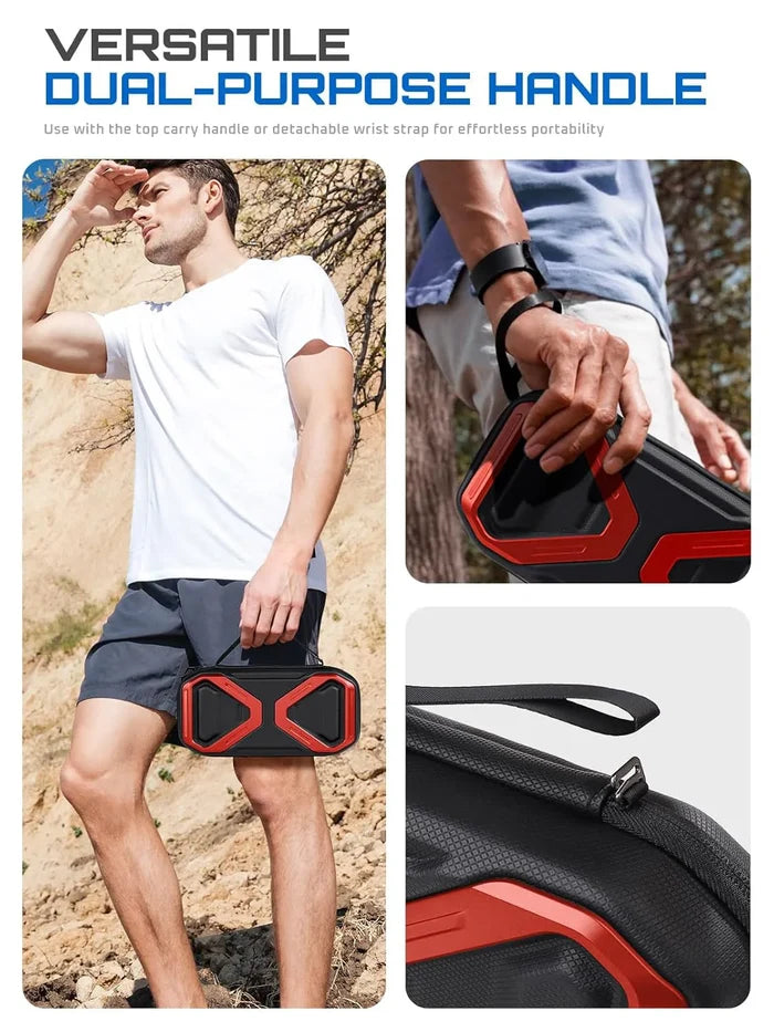 SUPCASE Travel Carrying Case - Red