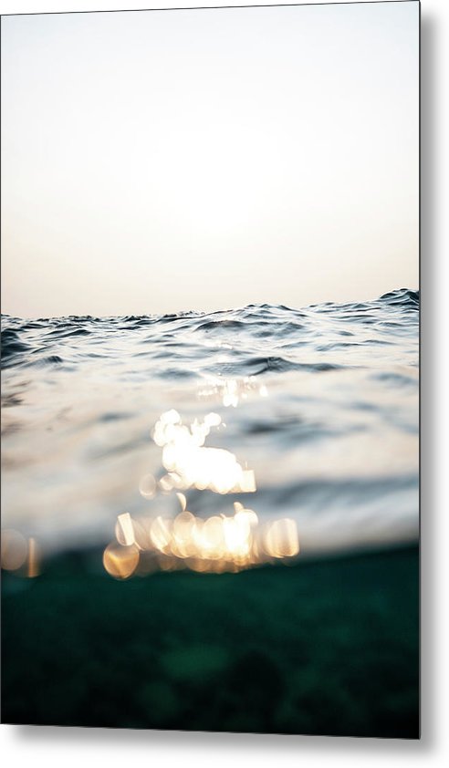 Tahoe Shimmering smoke - Metal Print