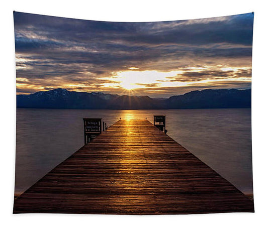 Tahoe Shine by Brad Scott - Tapestry