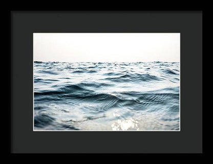 Tahoe Texture - Framed Print