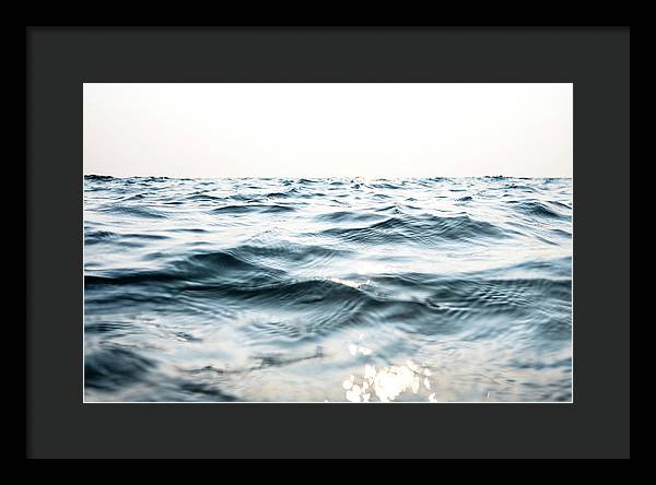 Tahoe Texture - Framed Print