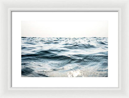 Tahoe Texture - Framed Print
