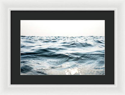 Tahoe Texture - Framed Print