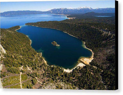 Tahome - Canvas Print-10.000" x 6.625"-Lake Tahoe Prints