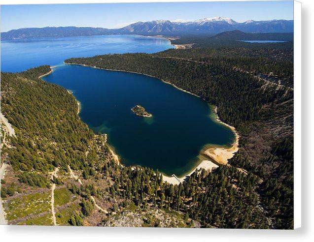Tahome - Canvas Print-10.000" x 6.625"-Lake Tahoe Prints
