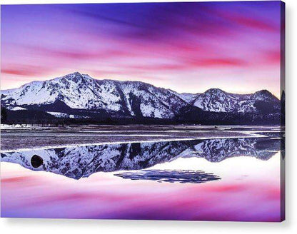 Tallac Reflections, Lake Tahoe - Acrylic Print