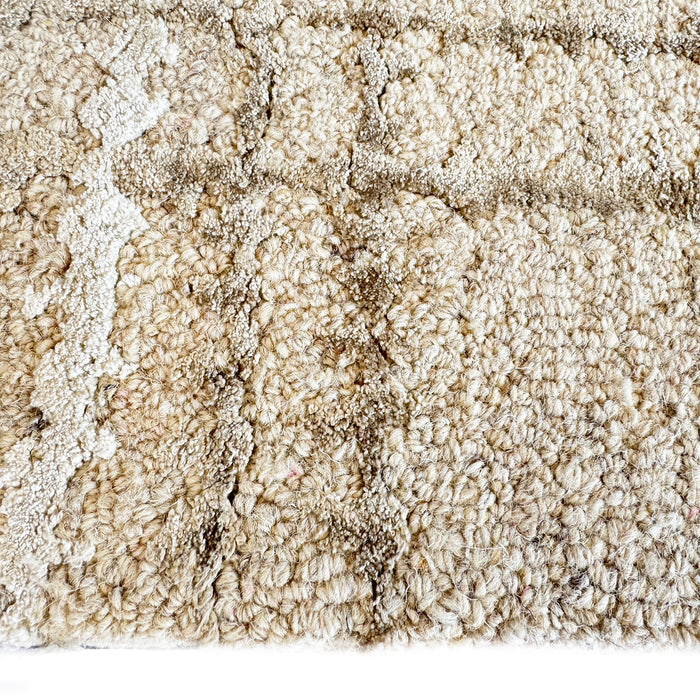 Tartan Neutral Hand Tufted Rug Rectangle image