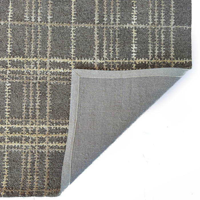 Tartan Peppercorn Hand Tufted Rug Rectangle image
