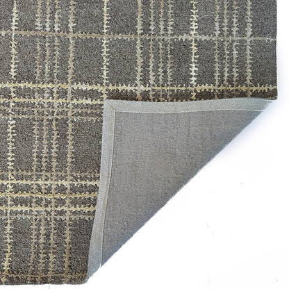 Tartan Peppercorn Hand Tufted Rug Rectangle image