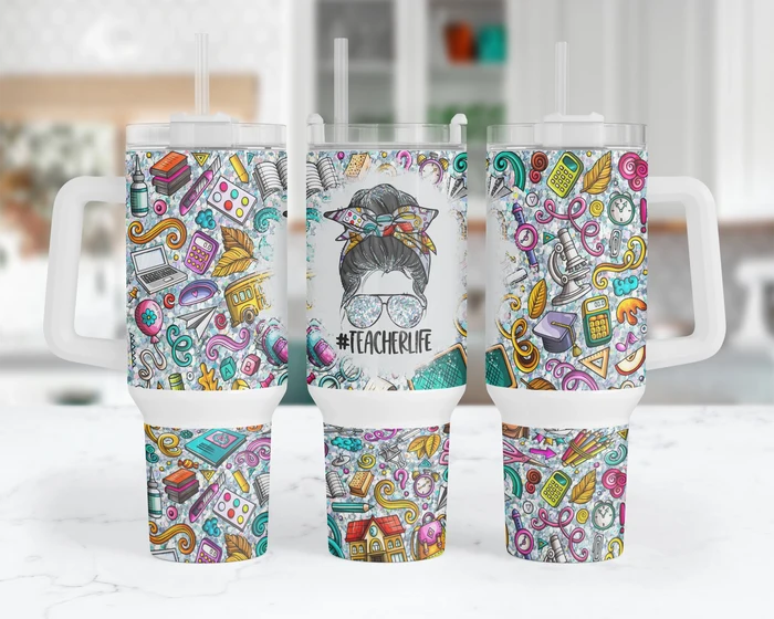 Teacher Life | 40 oz Tumbler