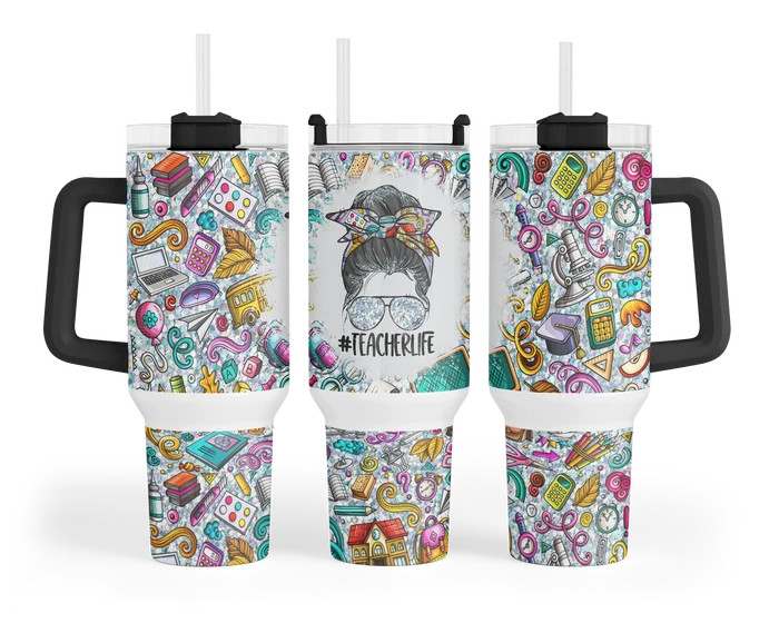 Teacher Life | 40 oz Tumbler